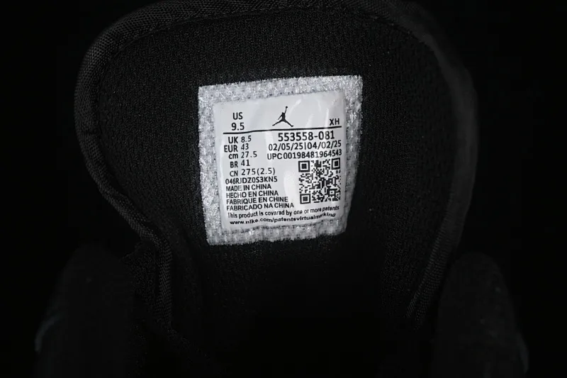 All categories Air Jordan Jordan series basketball shoes Air Jordan 1 Low Air Jordan 1 Low AJ1 Joe 1 black and white orange low-top retro culture basketball shoes 553558-081